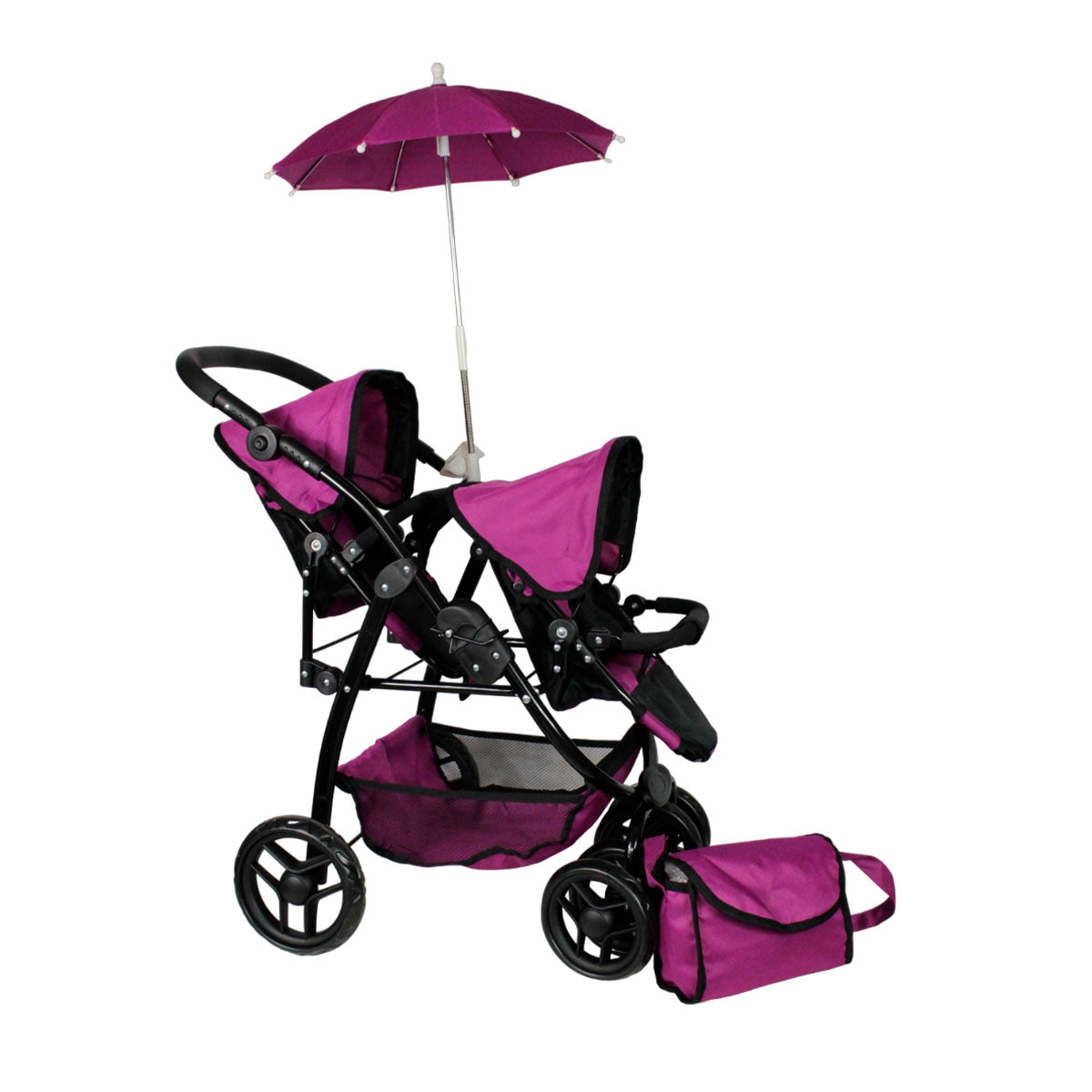 Carriolita De Muñeca Doble Asiento, IS-9662 D