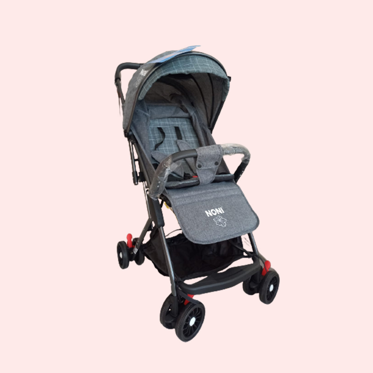 CARRIOLA PARA BEBÉ PLEGABLE TIPO MALETA IS-555-R