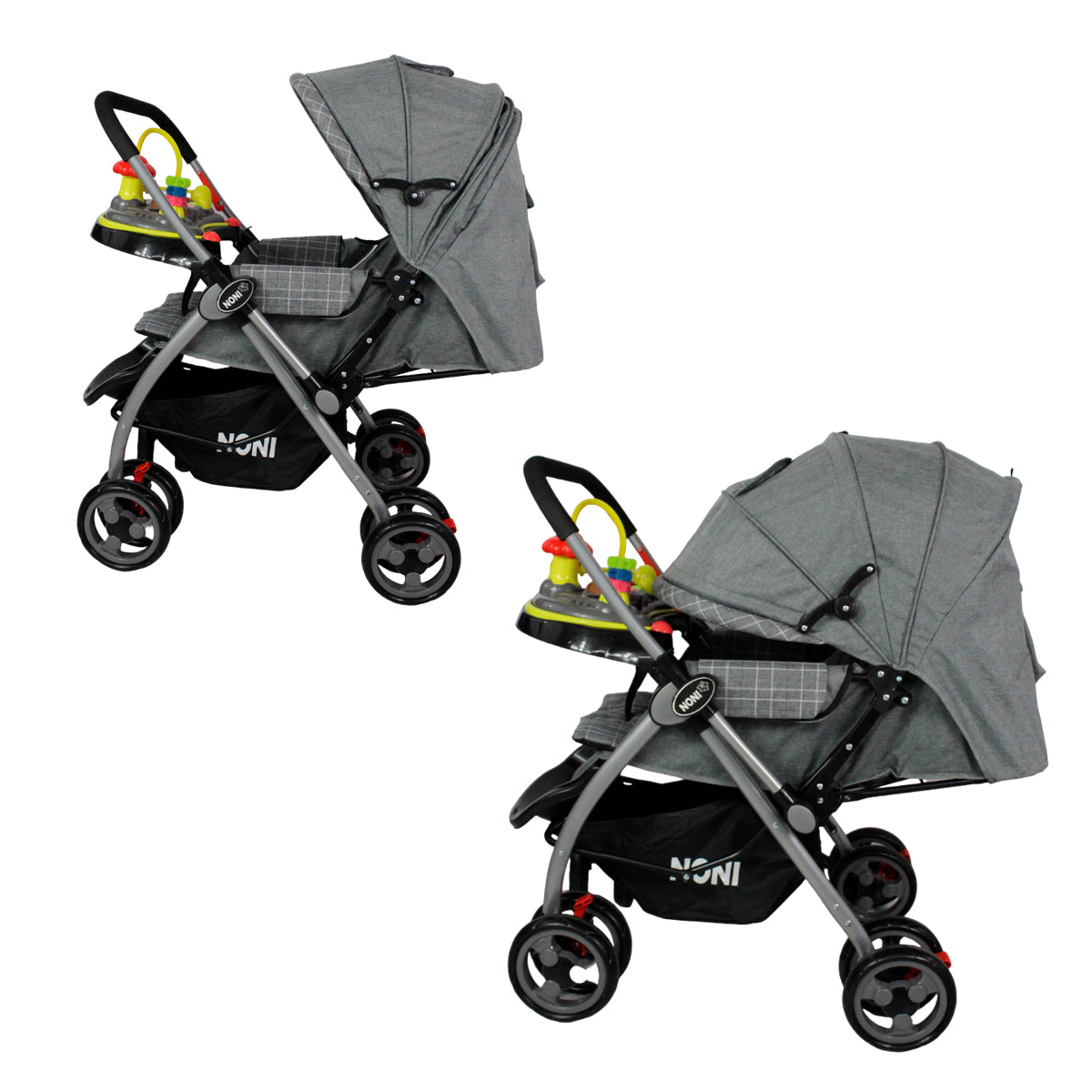 Carriola De Paseo Mango Abatible, Luz Y Sonido, IS-555 P.