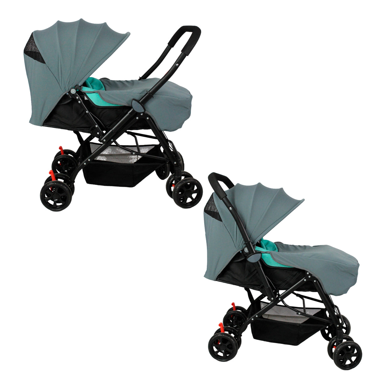 Carriola de mango abatible y cubre pies IS-555 S