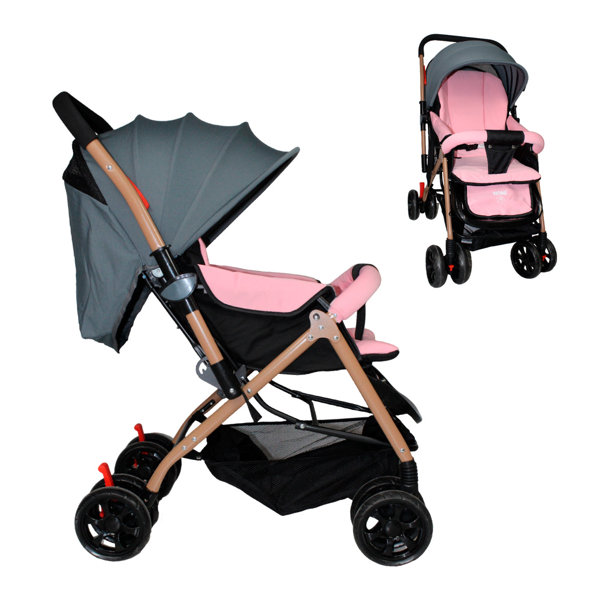 Carriola de mango abatible y cubre pies IS-555 S