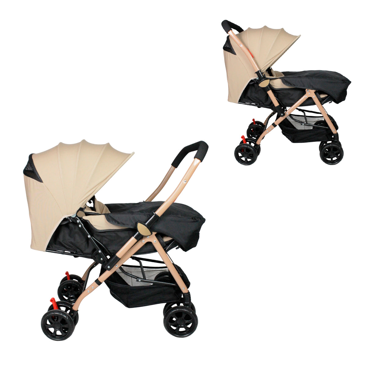 Carriola de mango abatible y cubre pies IS-555 S