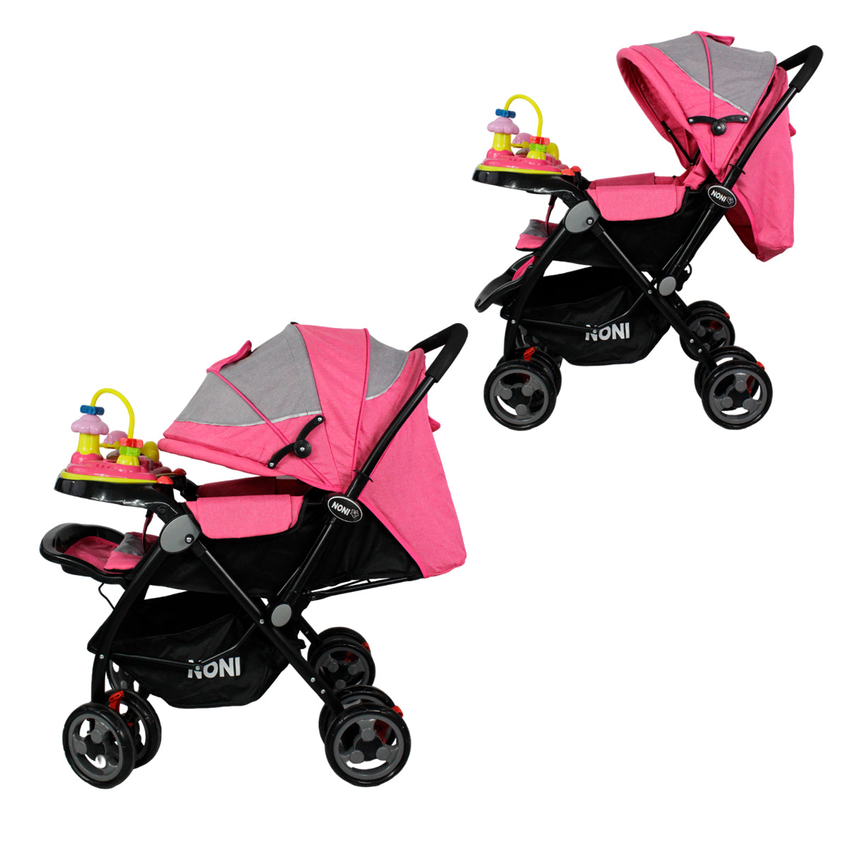 Carriola De Paseo Mango Abatible, Luz Y Sonido, IS-555 P.