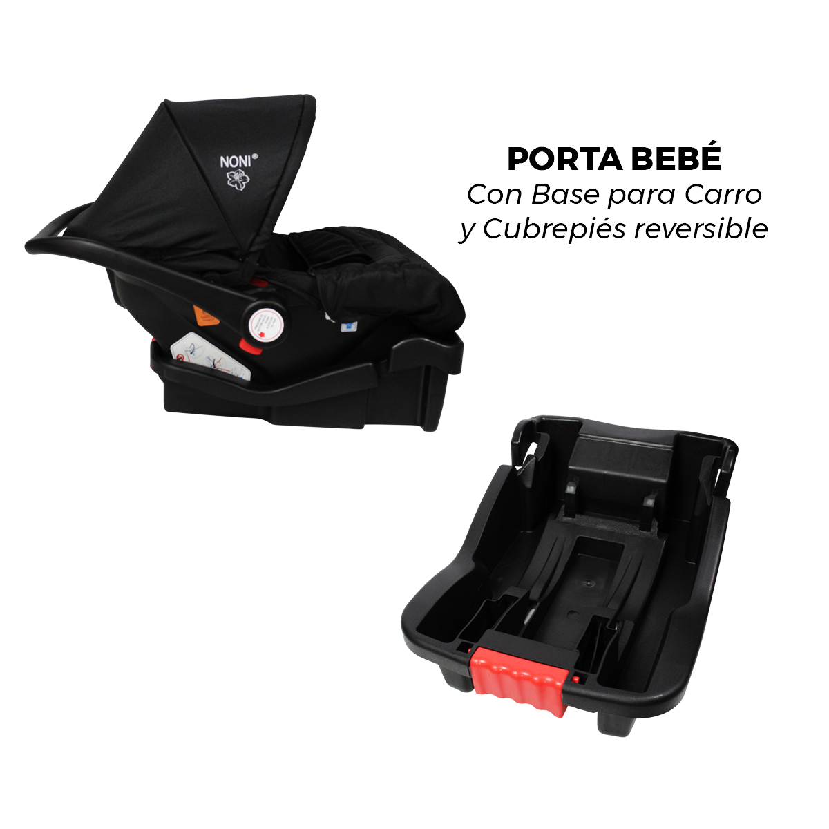 Carriola de paseo Travel System con pañalera IS-999 L