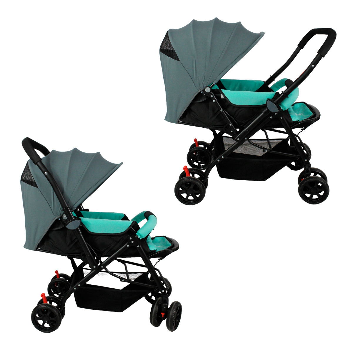 Carriola de mango abatible y cubre pies IS-555 S