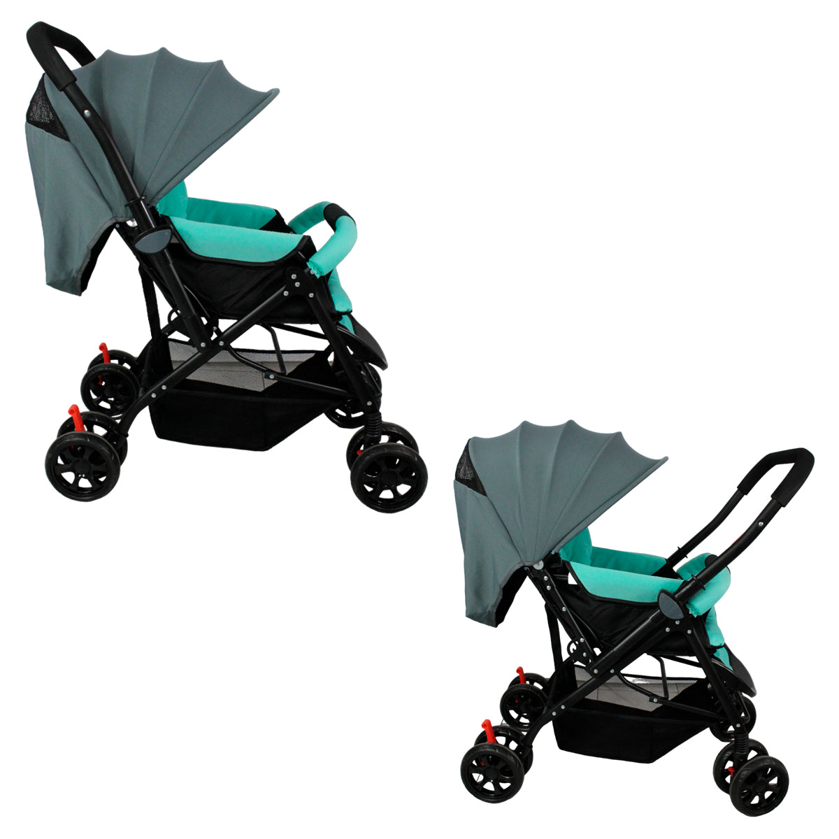 Carriola de mango abatible y cubre pies IS-555 S