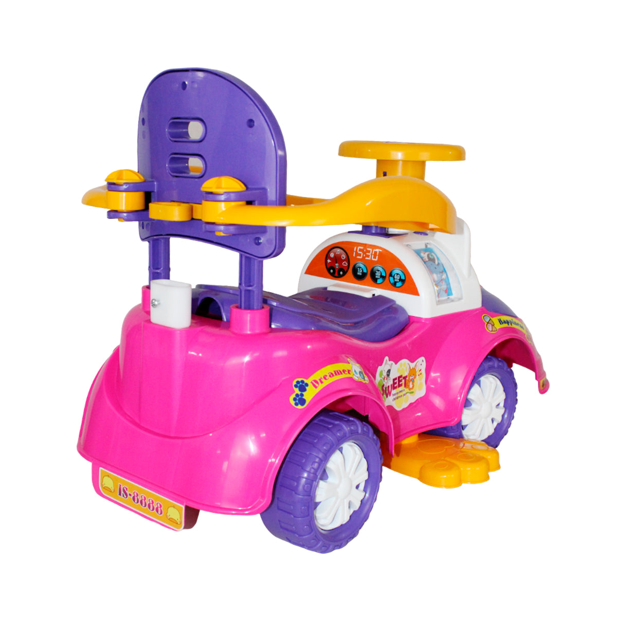 Montable Con Bastón Musical Angelin Baby Is-777 C