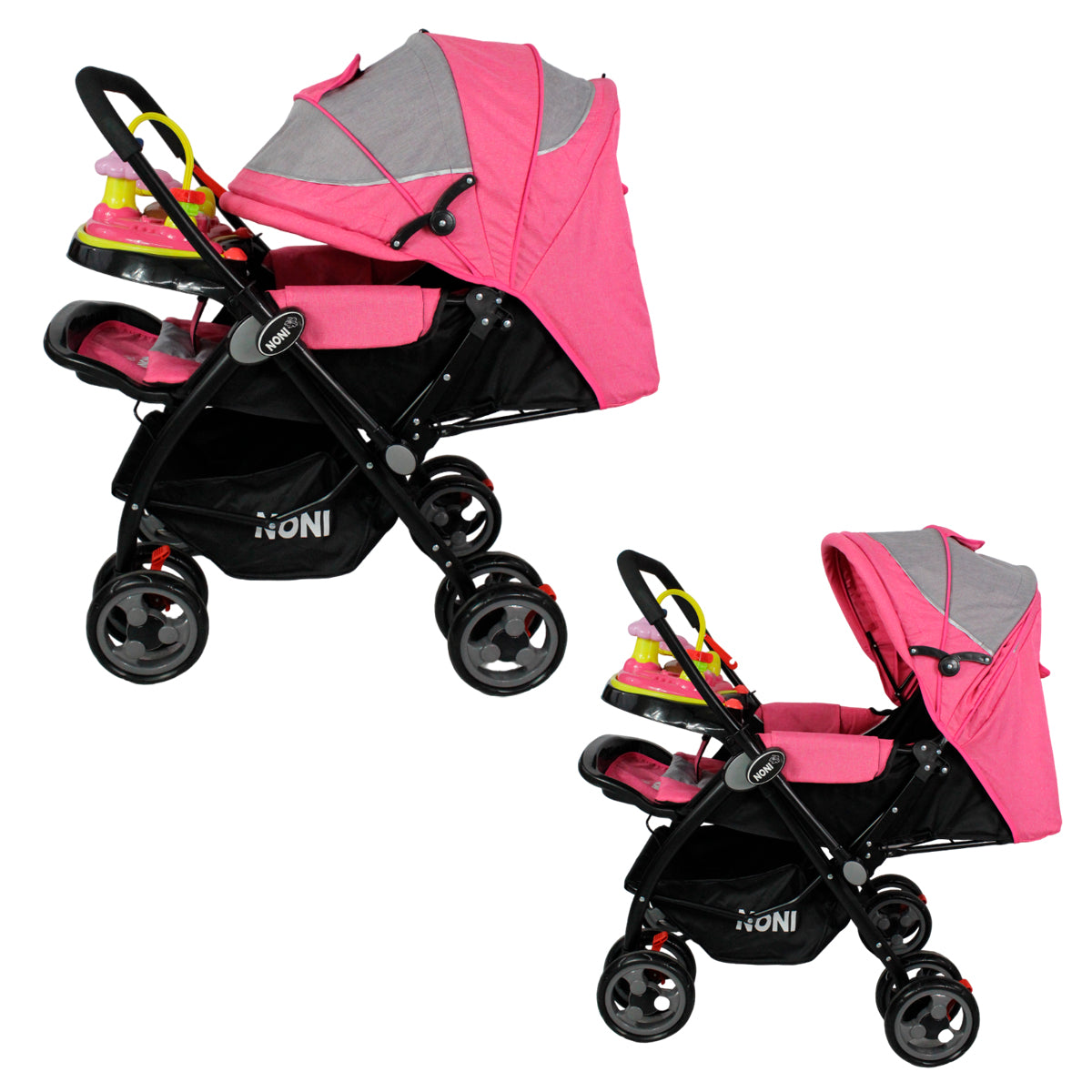 Carriola De Paseo Mango Abatible, Luz Y Sonido, IS-555 P.