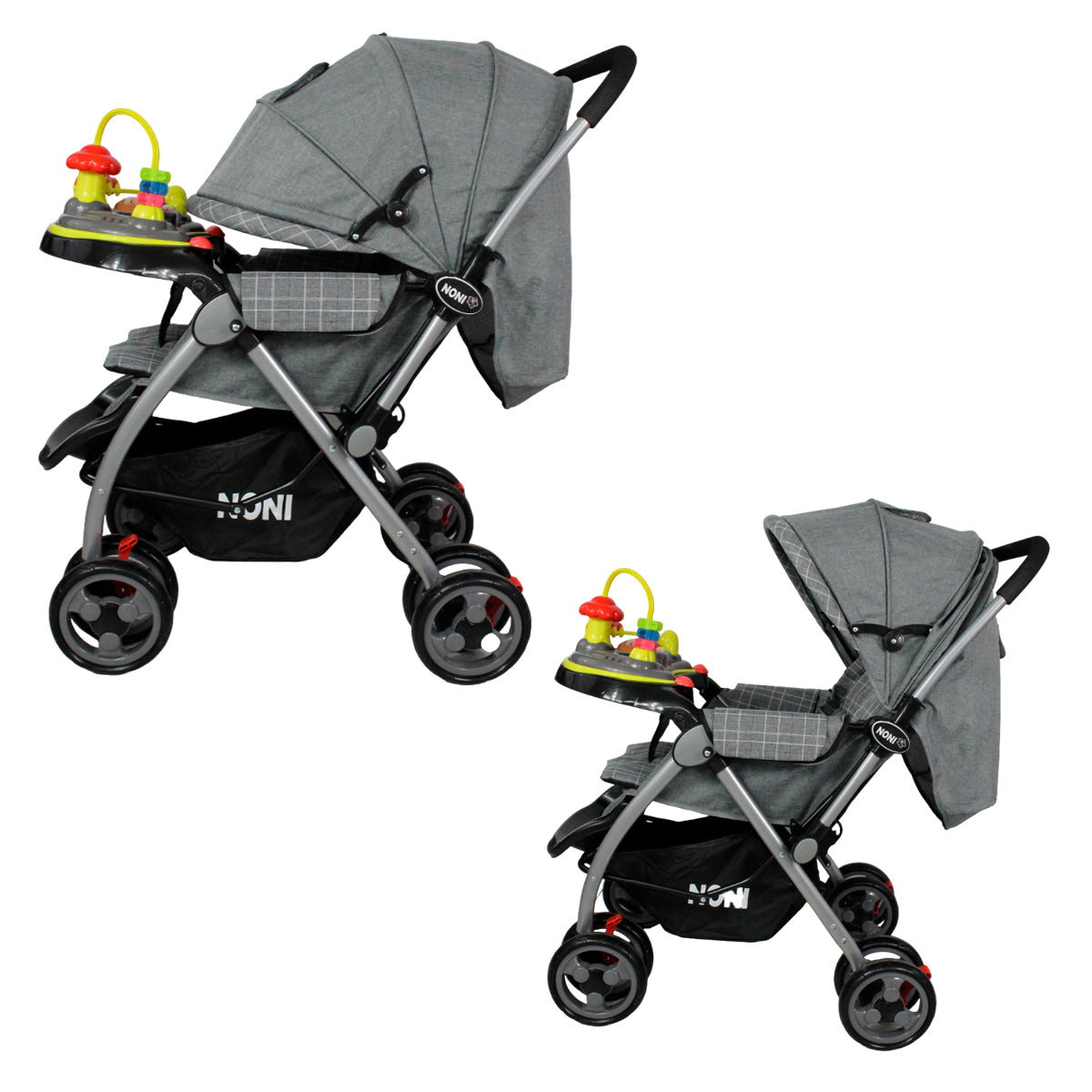 Carriola De Paseo Mango Abatible, Luz Y Sonido, IS-555 P.