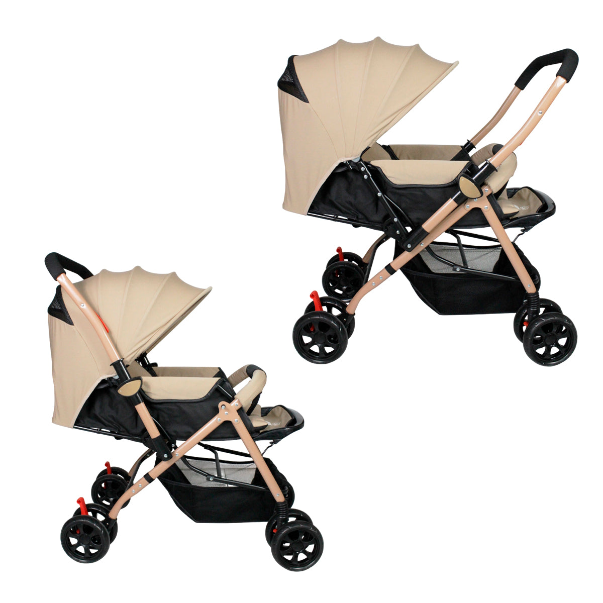Carriola de mango abatible y cubre pies IS-555 S