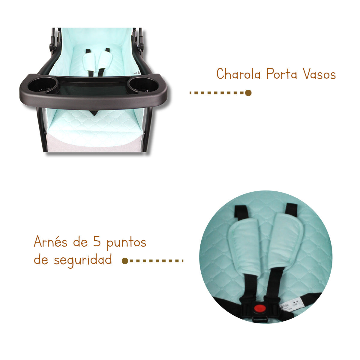 Carriola Compacta Ultraligera NONI Is-555 B