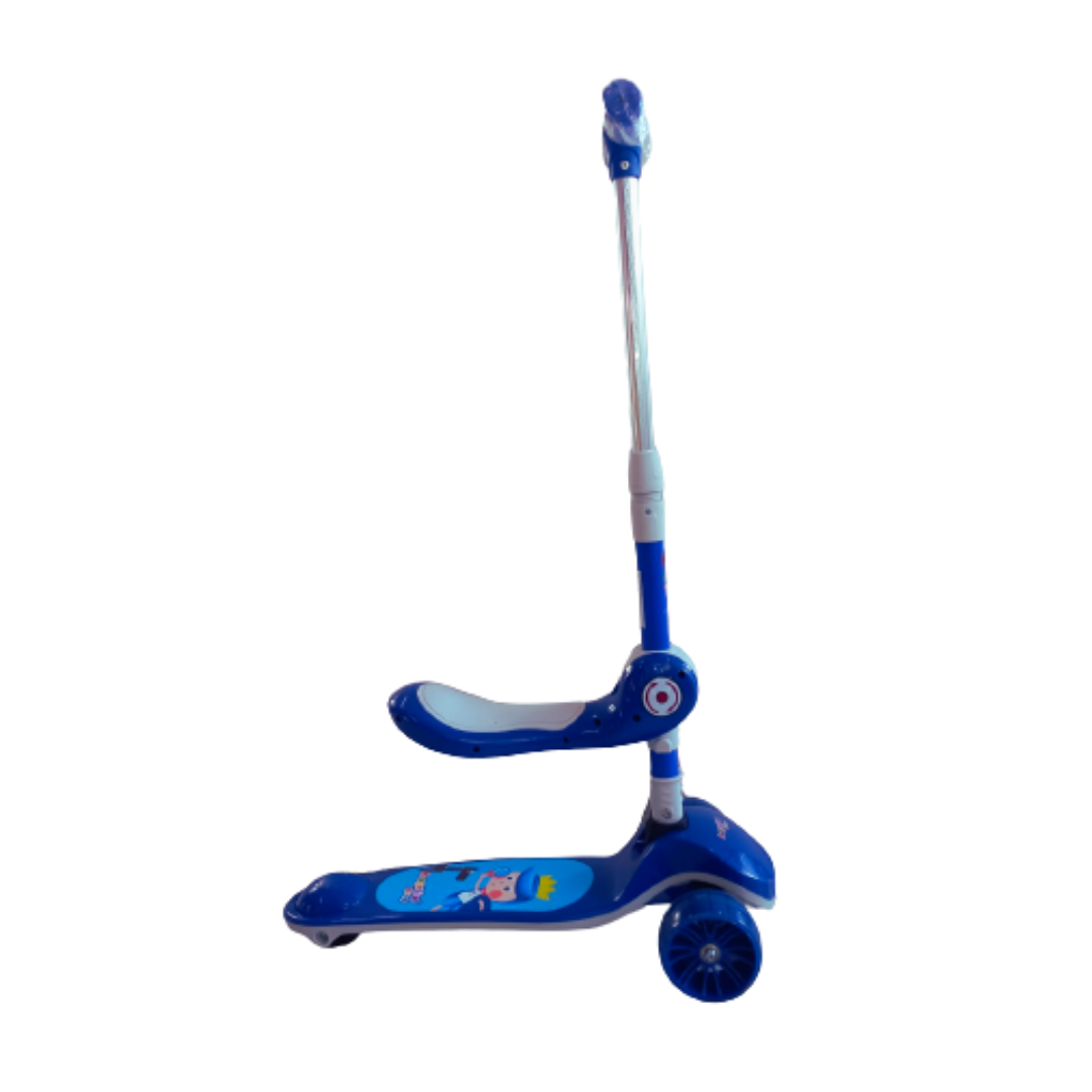 Scooter Patín Del Diablo Musical Luces Led. IS-333 J.
