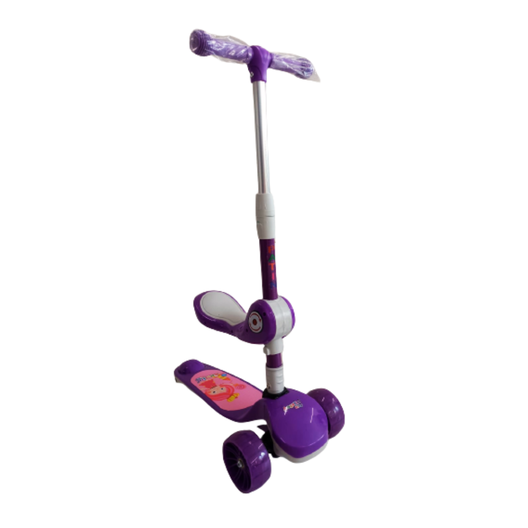 Scooter Patín Del Diablo Musical Luces Led. IS-333 J.