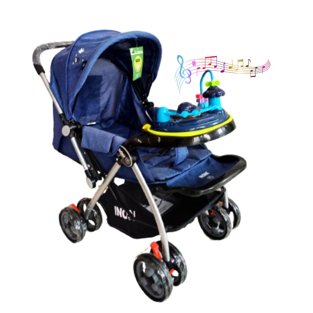 Carriola De Paseo Mango Abatible, Luz Y Sonido, IS-555 P.