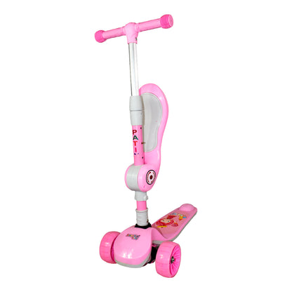 Scooter Patín Del Diablo Musical Luces Led. IS-333 J.