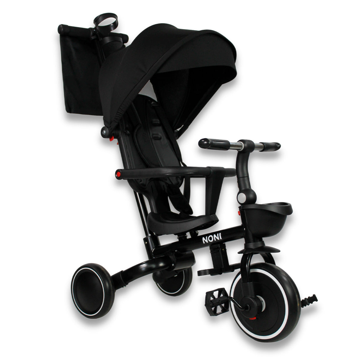 Triciclo - Carriola. Moderno De Aluminio 5 En 1. IS-3041 E