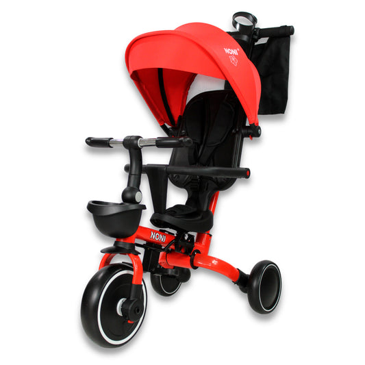 Triciclo - Carriola. Moderno De Aluminio 5 En 1. IS-3041 E