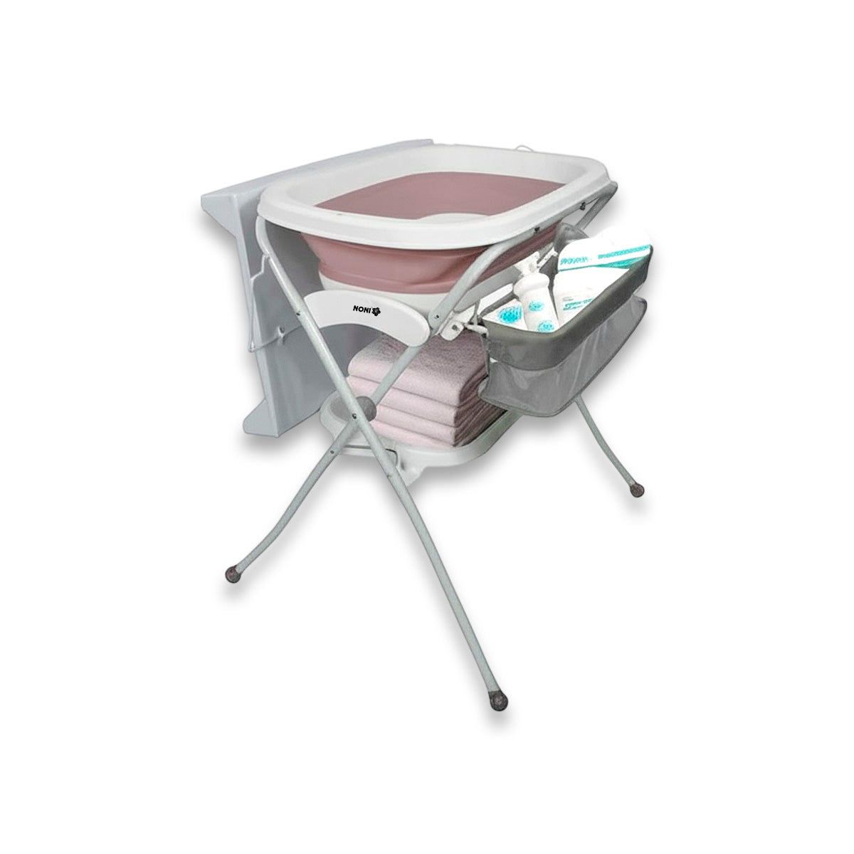 Tina De Baño Moderna Plegable con Cambiador IS 02 L