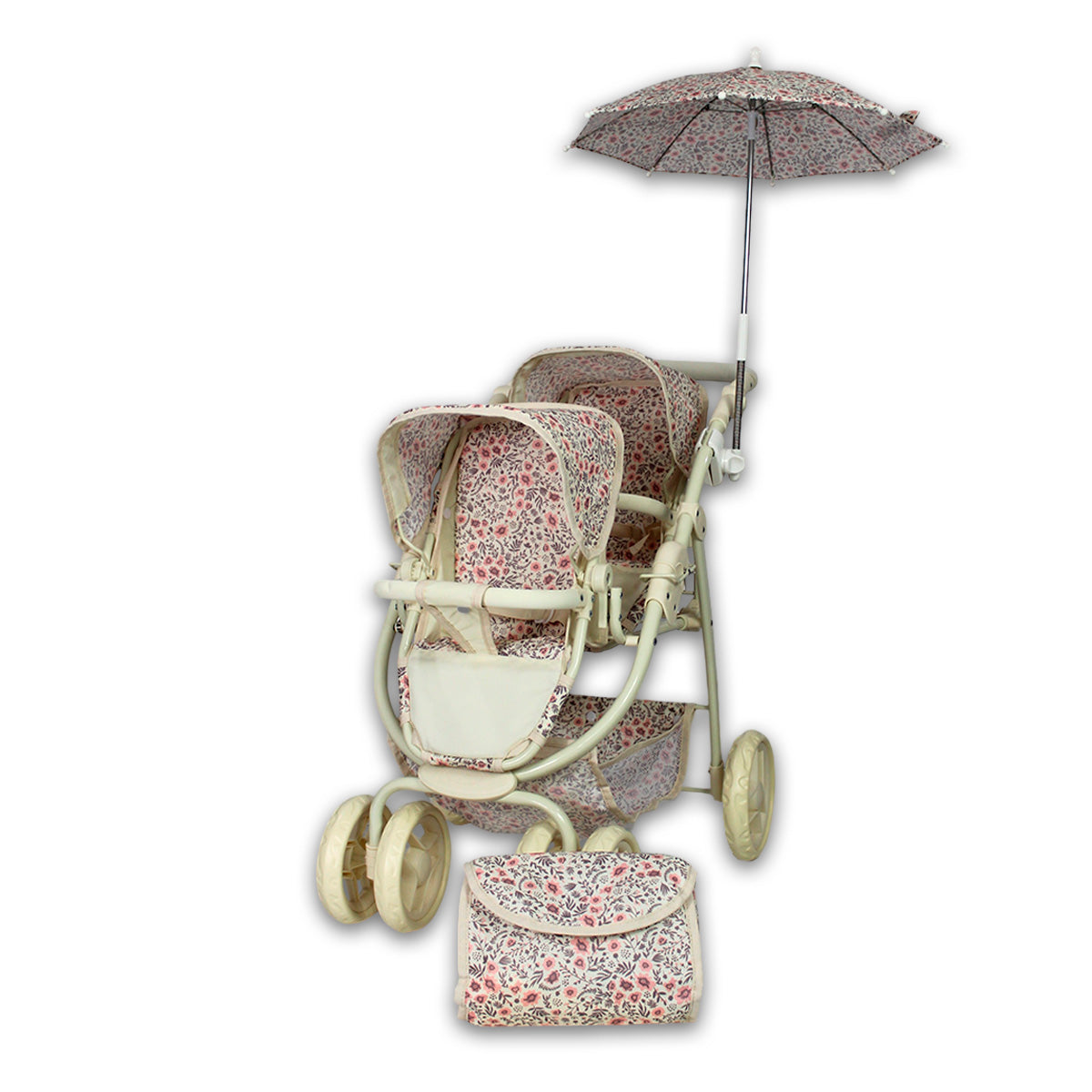 Carriolita De Muñeca Doble Asiento, IS-9662 D