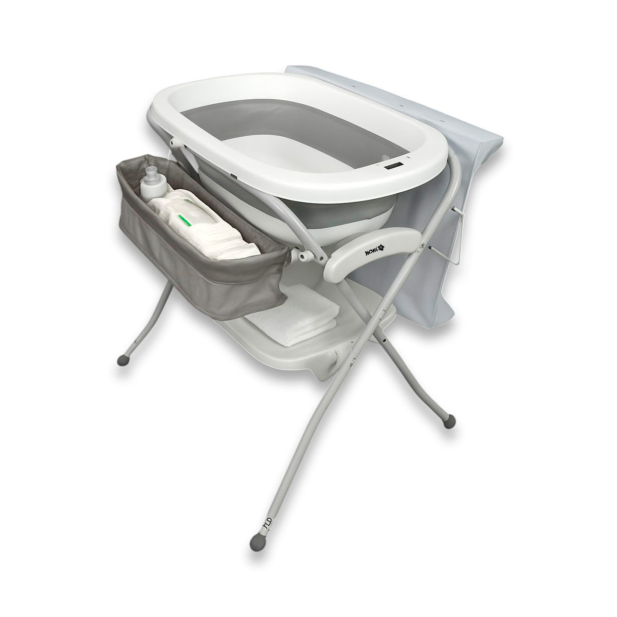 Tina De Baño Moderna Plegable con Cambiador IS 02 L