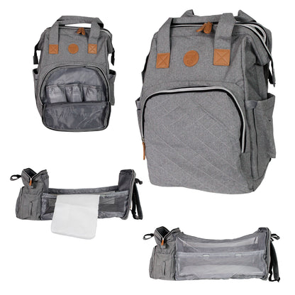 Pañalera Mochila Multifuncional Para Bebe Con Cambiador IS-401 A