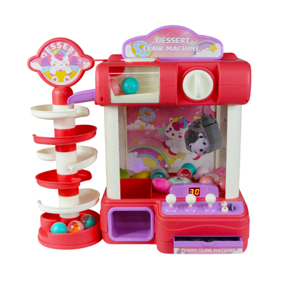 Mini Máquina Niños Atrapa Peluches Garra Luz Sonido Juguete IS-119