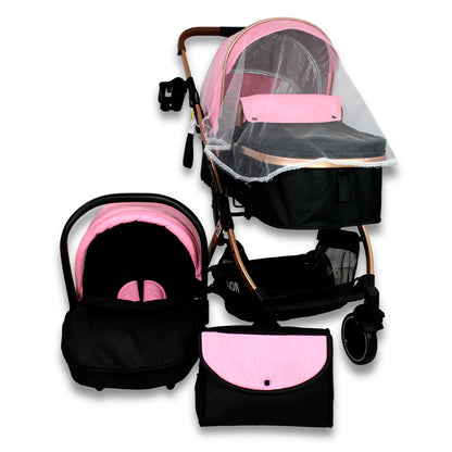 Carriola de paseo Travel System con pañalera IS-999 J