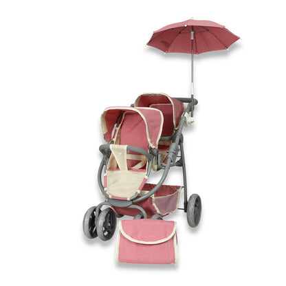 Carriolita De Muñeca Doble Asiento, IS-9662 D