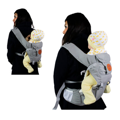 Mochila Cangurera Porta Bebes Ergonómica Multifuncional IS-400 A