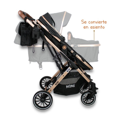 Carriola de paseo Travel System con pañalera IS-999 J