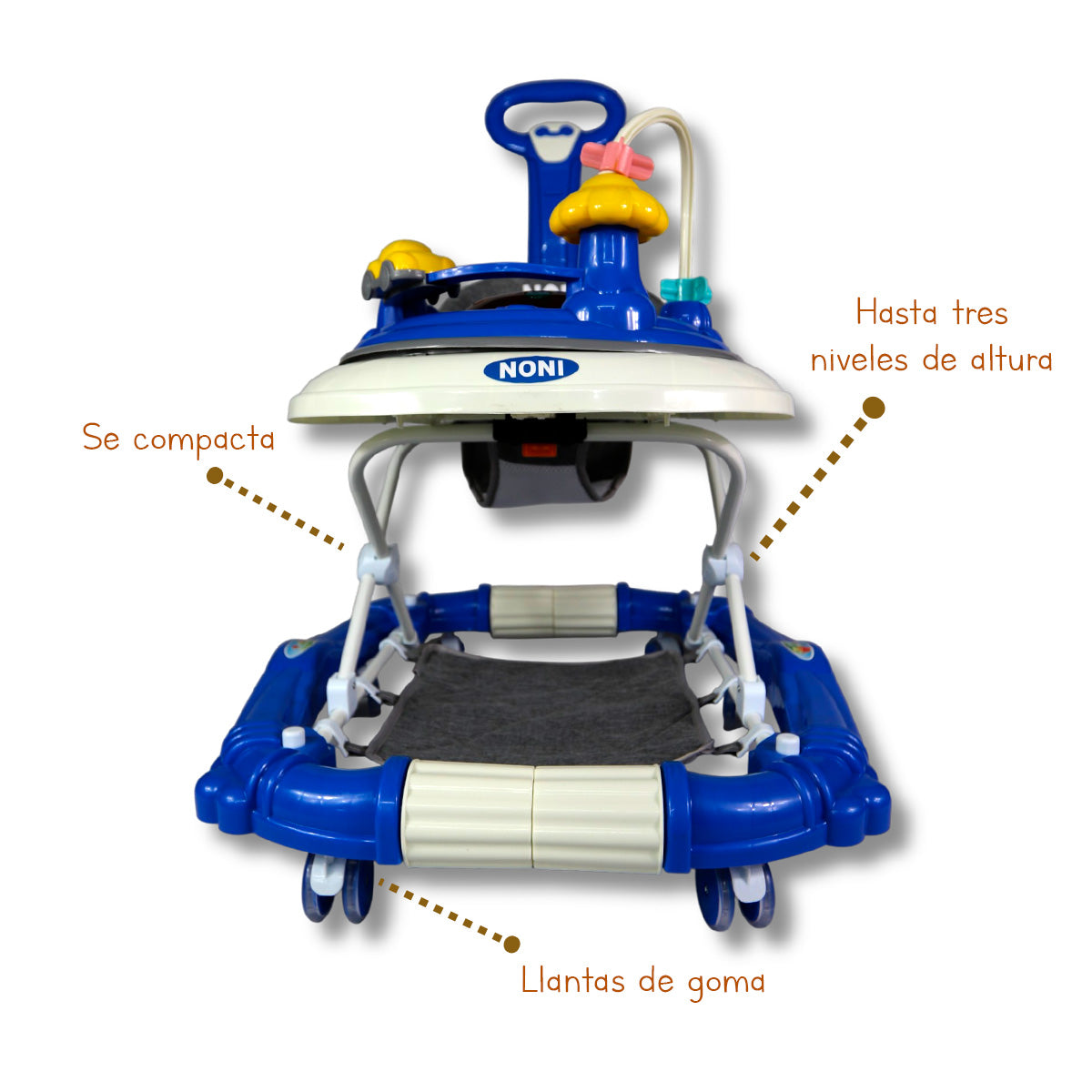 Andadera Mecedora, Sombrilla Y Tablero Musical. IS 121-O
