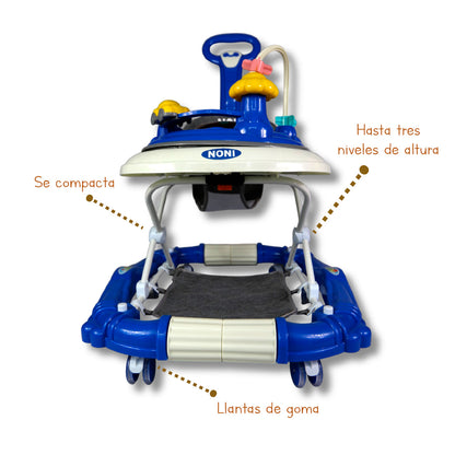Andadera Mecedora, Sombrilla Y Tablero Musical. IS 121-O