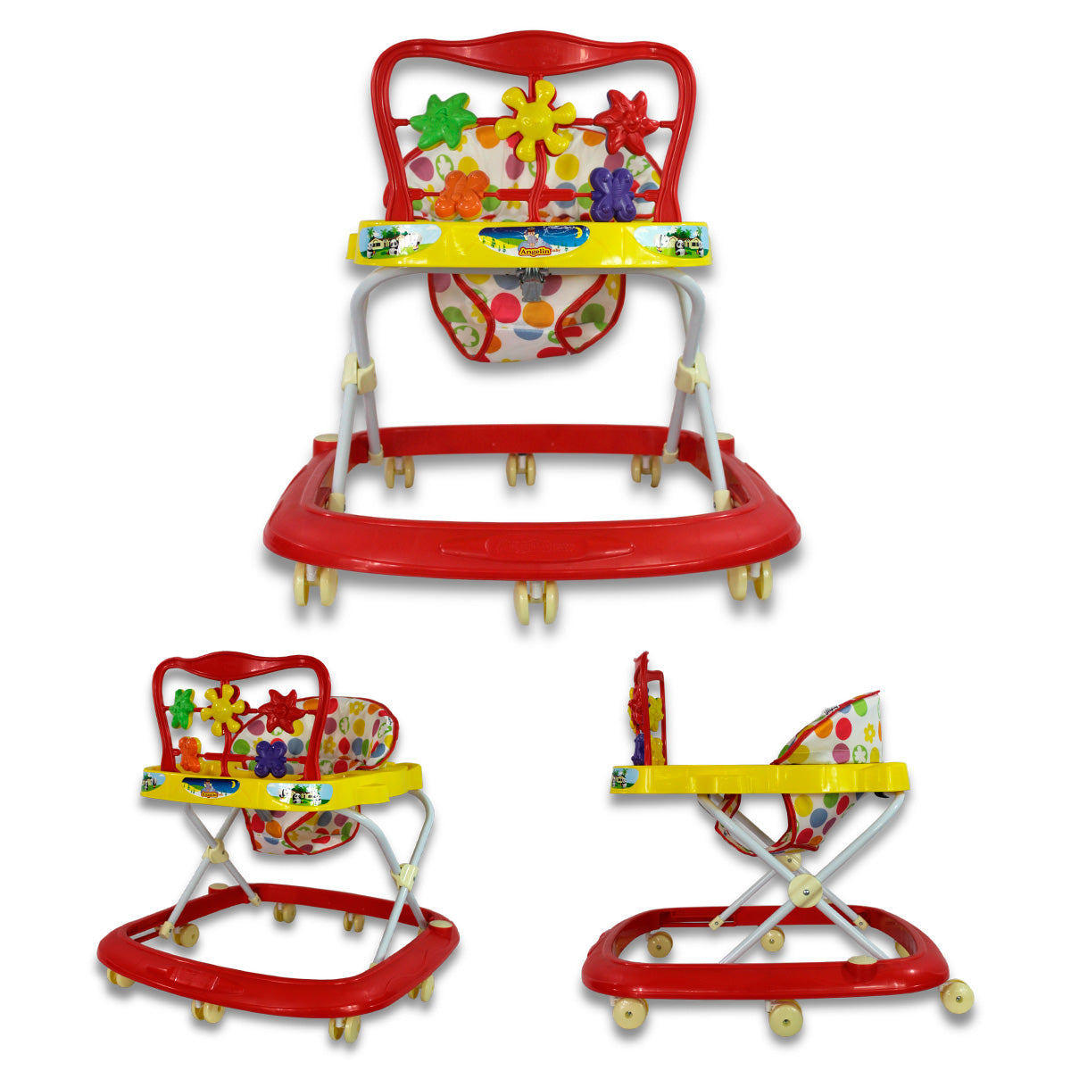 Andadera Para Bebe Económica Musical, Angelin Baby IS-101 A