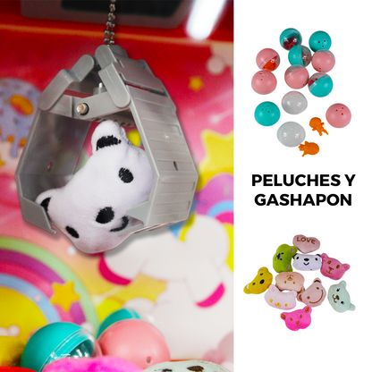 Mini Máquina Niños Atrapa Peluches Garra Luz Sonido Juguete IS-119