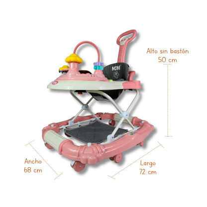 Andadera Mecedora, Sombrilla Y Tablero Musical. IS 121-O