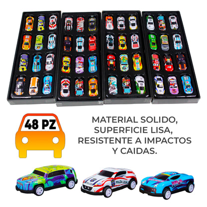 Carritos De Fricción De Juguete Con Pista Noni Is-709