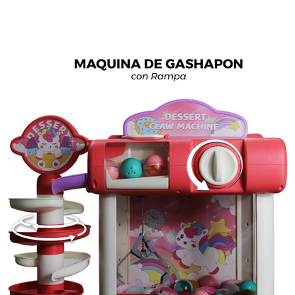 Mini Máquina Niños Atrapa Peluches Garra Luz Sonido Juguete IS-119