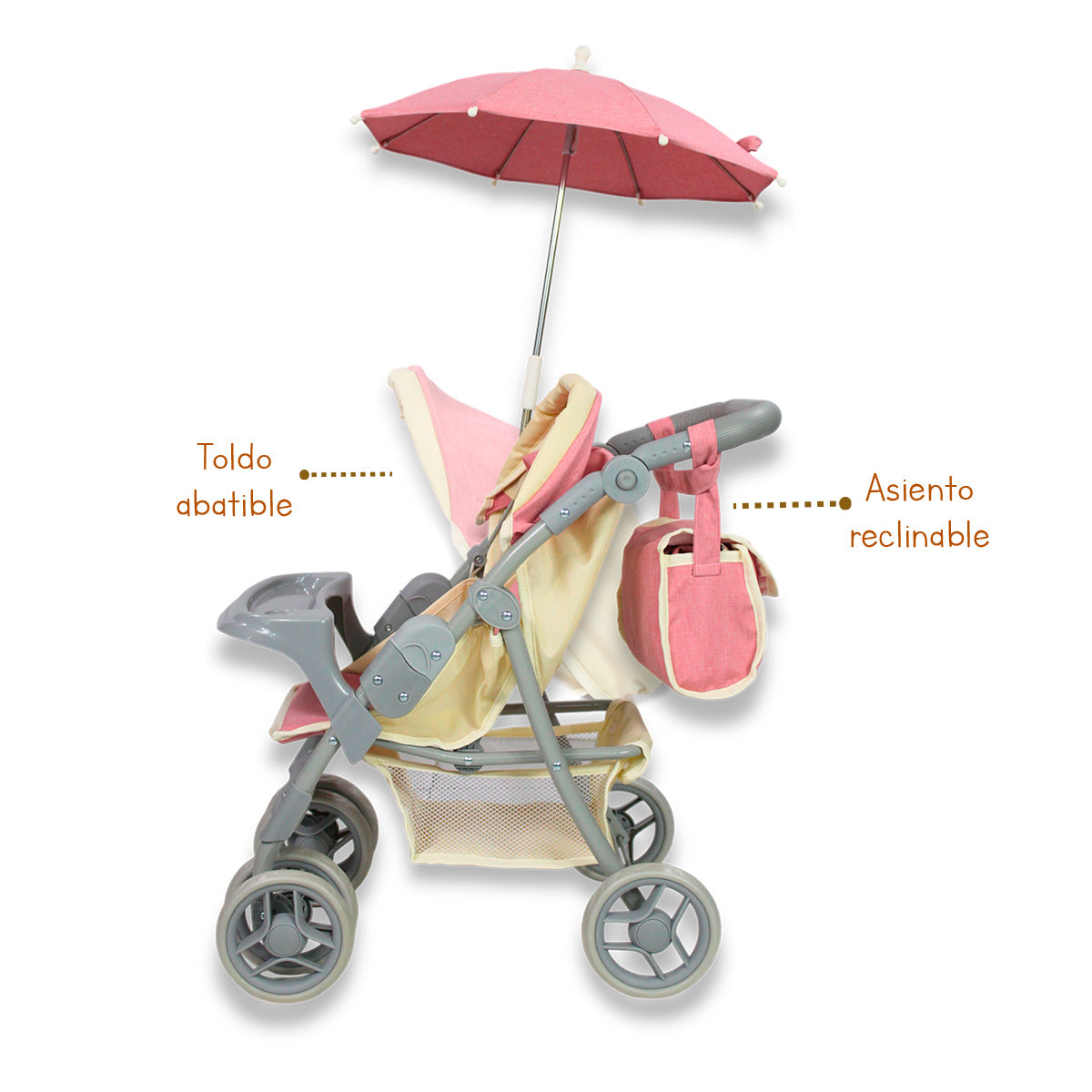Carriola De Juguete Para Muñeca IS-9352-A