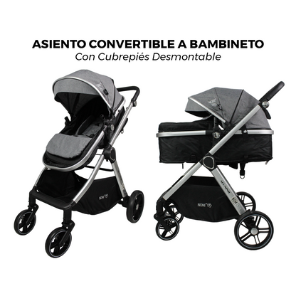 Carriola de paseo Travel System con pañalera IS-999 L