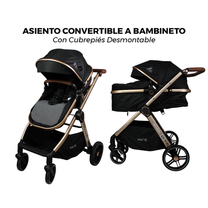 Carriola de paseo Travel System con pañalera IS-999 L