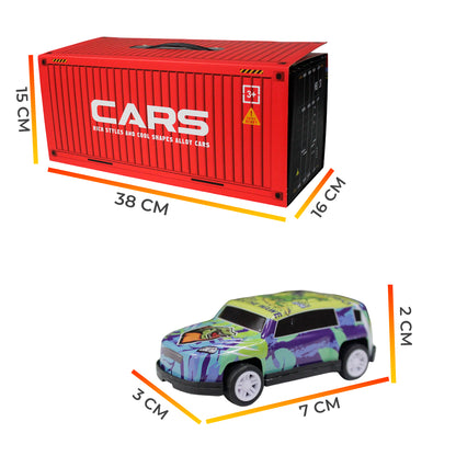 Carritos De Fricción De Juguete Con Pista Noni Is-709