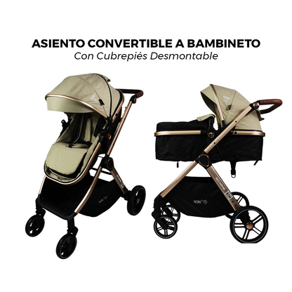 Carriola de paseo Travel System con pañalera IS-999 L