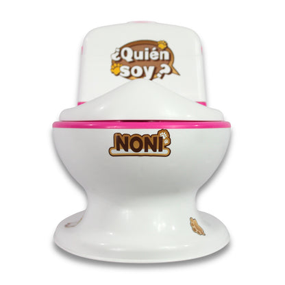 Bañito Entrenador Con Sonido Y Luz Led Angelin Baby Is-01 F