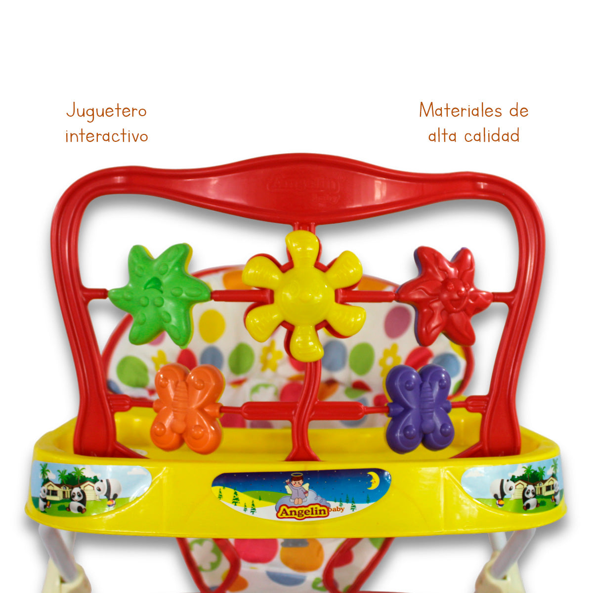 Andadera Para Bebe Económica Musical, Angelin Baby IS-101 A