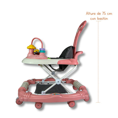 Andadera Mecedora, Sombrilla Y Tablero Musical. IS 121-O