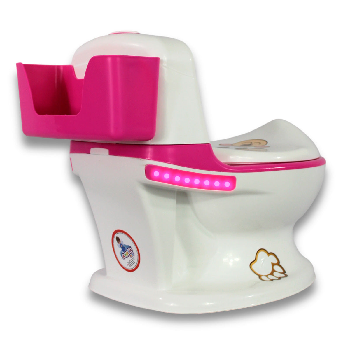 Bañito Entrenador Con Sonido Y Luz Led Angelin Baby Is-01 F