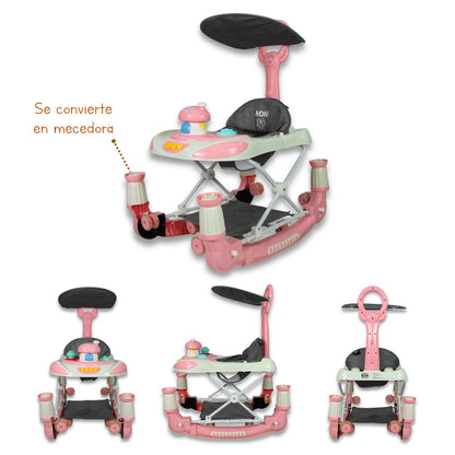 Andadera Musical Con bastón y Mecedora  IS-121 J