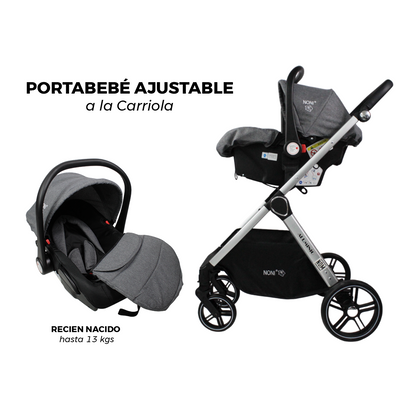 Carriola de paseo Travel System con pañalera IS-999 L