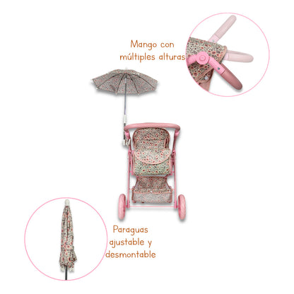 Carriolita De Muñeca Doble Asiento, IS-9662 D