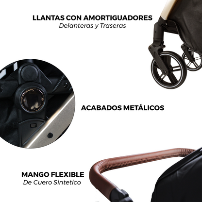 Carriola de paseo Travel System con pañalera IS-999 L